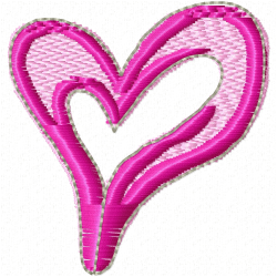 Hearts Embroidery Design 2 Hearts Embroidery Design 2